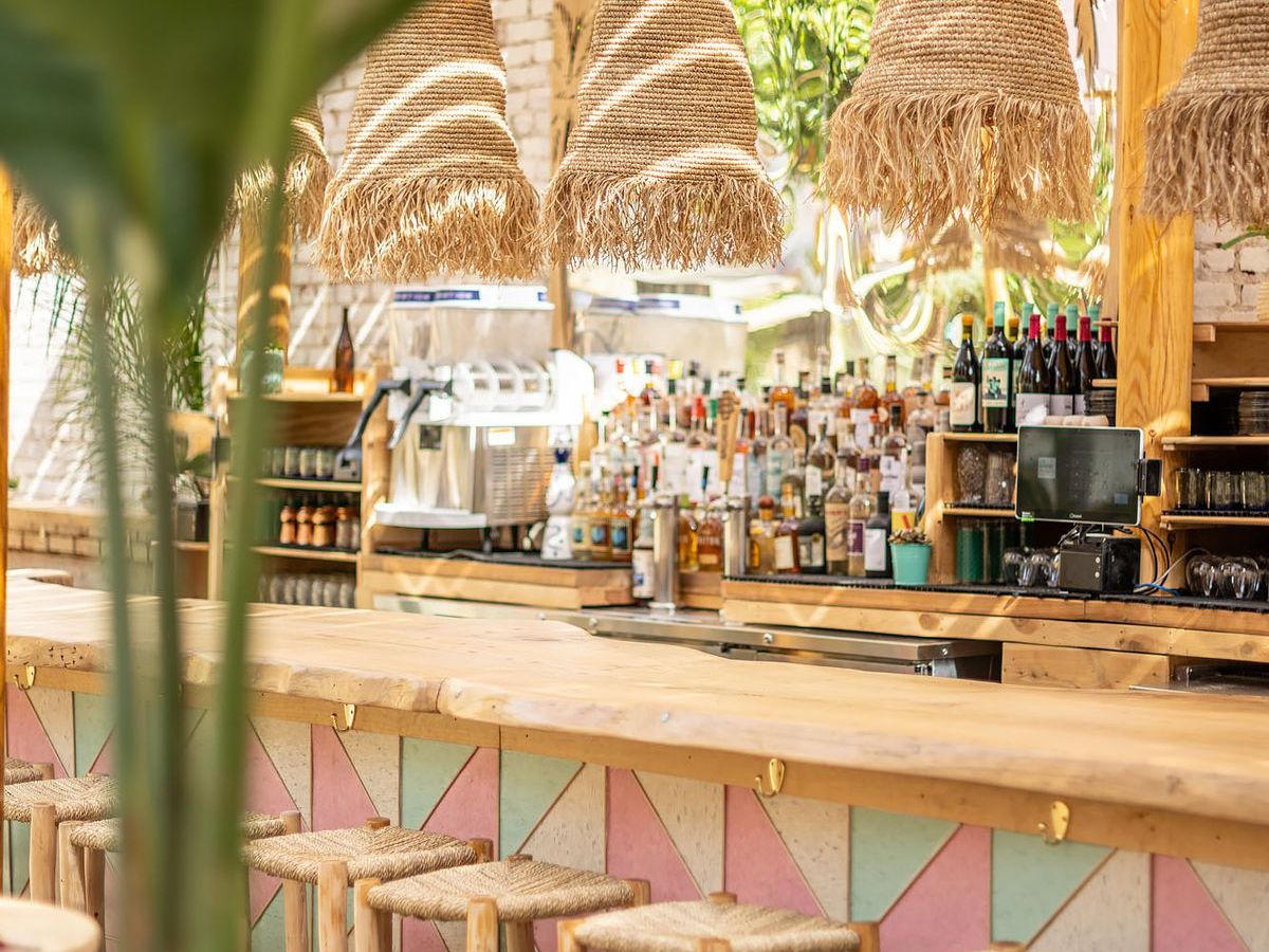 Designing a bar and restaurant with a Bali coastal style